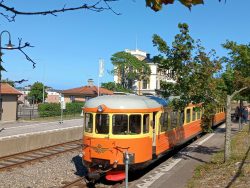Unser Zug hat wieder Västervik erreicht